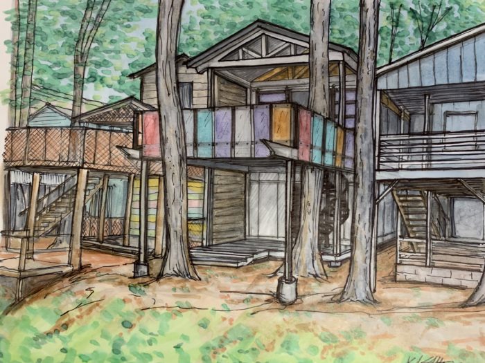 Cabin 280 Sketch (2019)